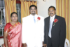Navin with Mom and Dad